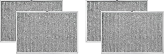 Nispira Replacement Range Hood Grease Filter Compatible with Broan QS1 and WS1. Compared to BPS1FA36. 4 Filters - AquaVibe