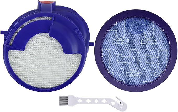 Replacement Filter Kit Compatible with Dyson DC24 Animal, DC24 Multi-Floor The Ball Filter Kit, Includes Washable and Hepa Filter, Replace Part 919777-02 and 915928-12 - AquaVibe