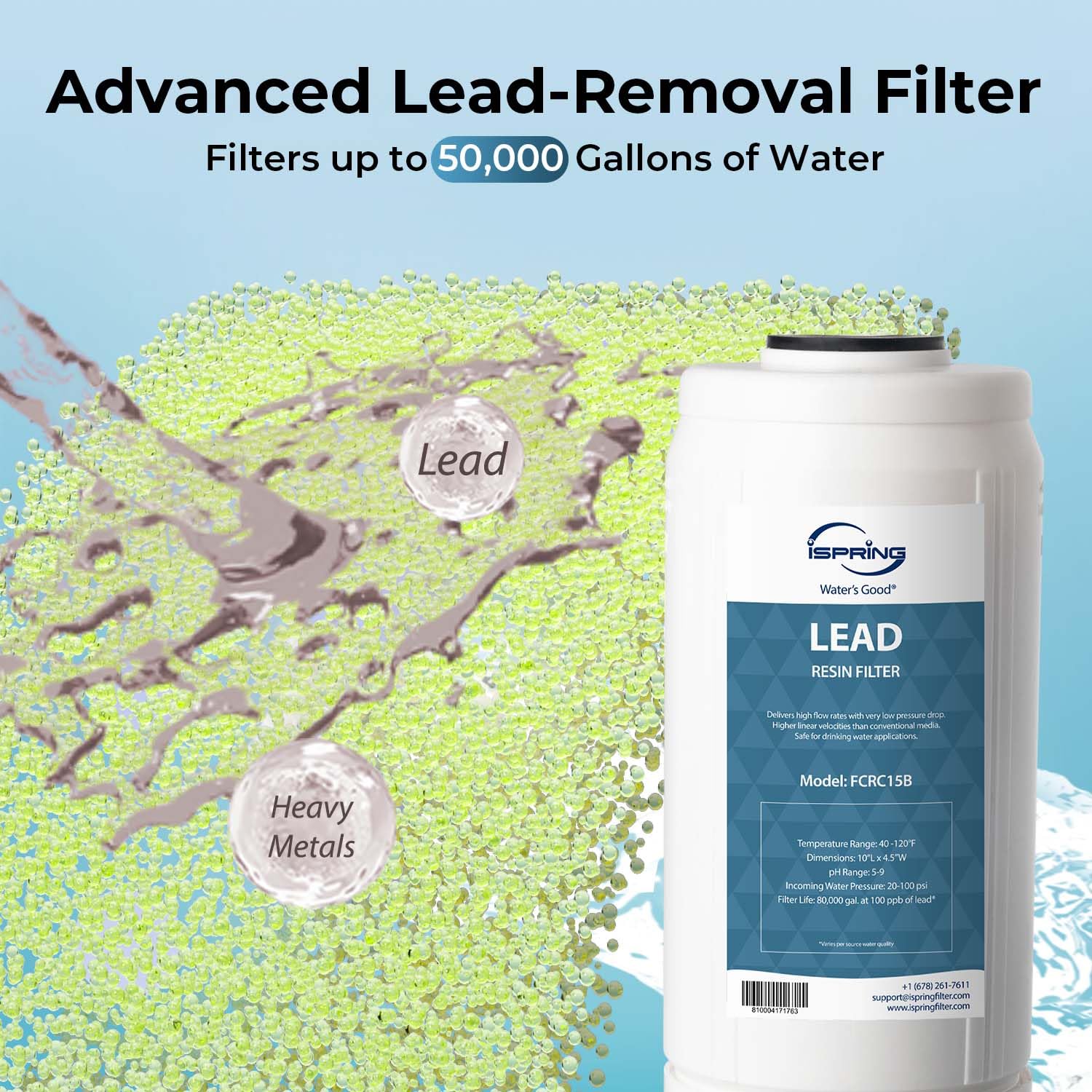F2WGB21BPB 2 Stage Whole House Water Filter Set for WGB21B