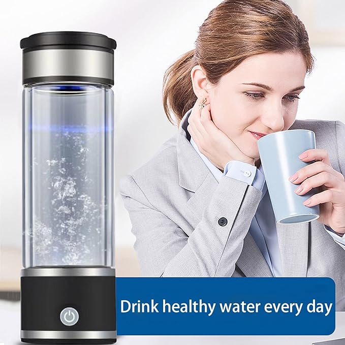 Hydrogen Water Generator SPE/PEM Membrane Technology Hydrogen Water Ionizer| High Grade Titanium Plates Portable Molecular Hydrogen Cup
