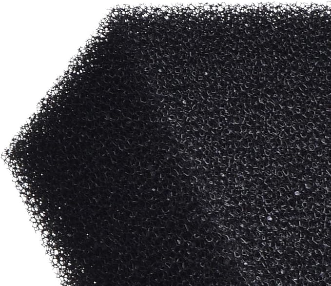 Hipanda Filter Foam Sponges, Bio Sponge Filter Media Pad, Cut-to-Size Foam for Aquarium Fish Tank (10" x 4.7" x 2.75")
