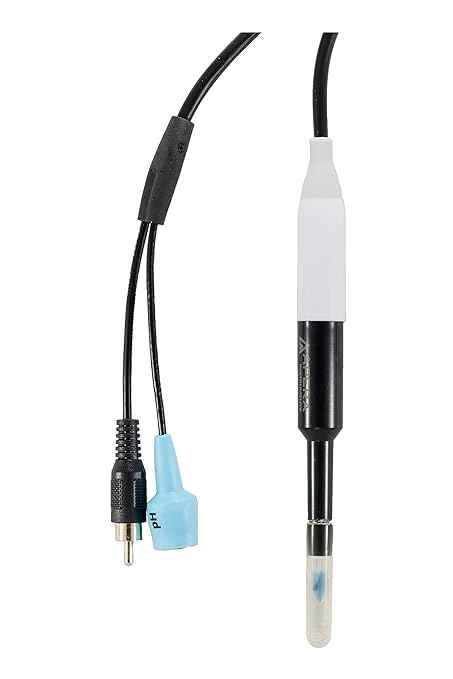 Apera Instruments LabSen 553 PVC-Body Spear pH/Temp. Electrode for Root-Zone Soil Direct pH Measurement, with Built-in Temperature Sensor
