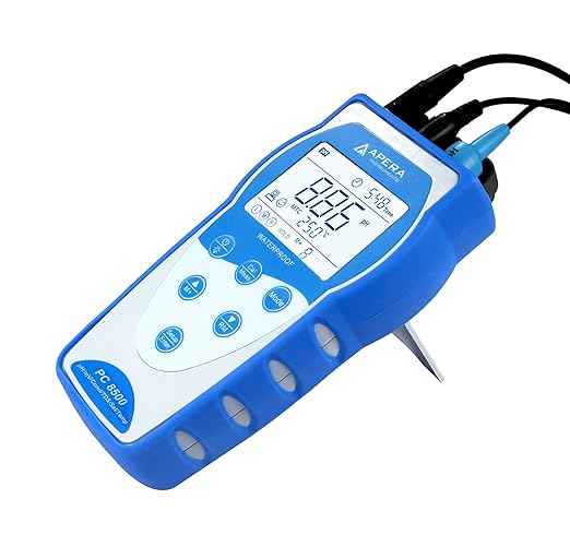 Apera Instruments Premium Series PC8500 Portable Handheld pH/Conductivity Meter Kit (AI5524)