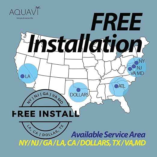 AQUAVI Twist, 4-Stage Alkaline Reverse Osmosis Drinking Water Filter System, pH+ Remineralization RO Water Filter System Under Sink, Revitalize Your Drinking Water
