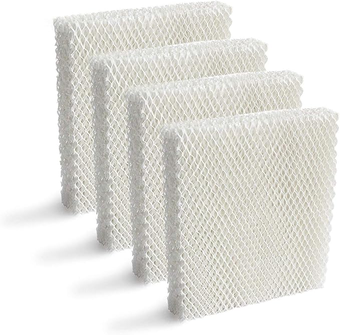 Lemige 4 Pack Humidifier Wicking HFT600 Filters T Compatible with Honeywell Tower Humidifier HEV615 HEV620, Compare to part HFT600T HFT600PDQ