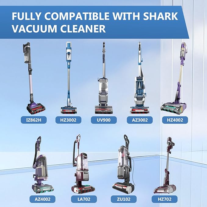 6 Packs Mixed Odor Neutralizer Cartridges Replacement Compatible with Shark AZ3000 AZ3002 HZ3000 HZ3002 IZ862H IZ562H ZD550 ZU102 Upright Vacuum, HP152 HP301 HP302 Air Purifier, Part# 1541FC3000
