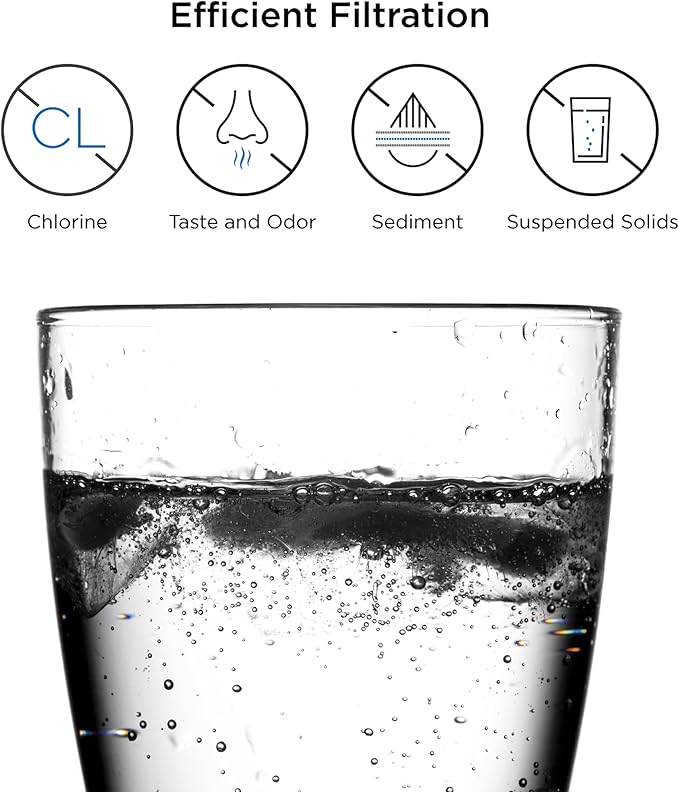 Fisher & Paykel 847200 Refrigerator Water Filter | Certified to Remove Chemicals and Contaminants from Water | Waters Filter Improves Water-Quality and Taste - Pack of 1