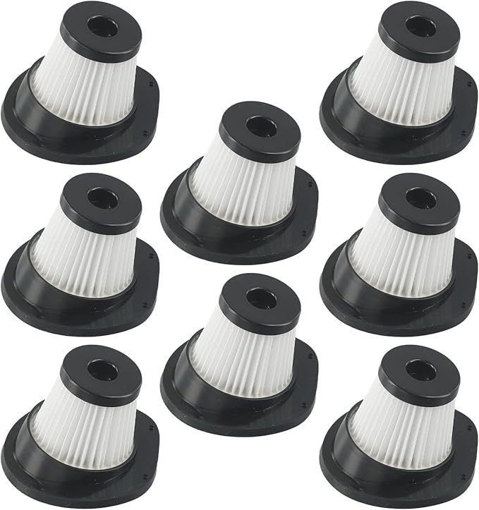 Cordless Vacuum Cleaner Washable Replacement Filters, For VacLife VL188 And VL189(8 PACK) - AquaVibe
