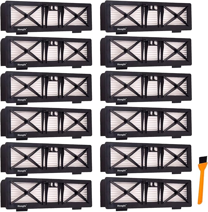 Replacement Neato Botvac D Series Ultra-Performance Filters, 12 Packs Filter Parts Fit Neato D3 D5 70e, 75, 80, D80 85,D70 Vacuum Cleaner… - AquaVibe