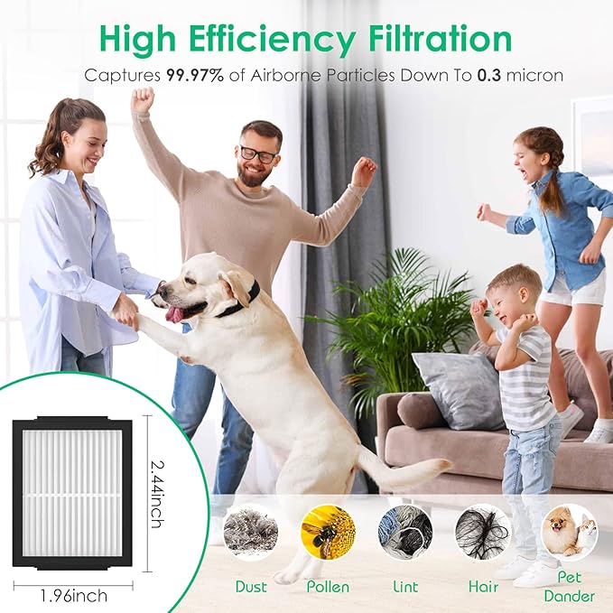12 Pack Filter Replacements for i Robot Roomba E I & J Series E5 E6 i1 i1+ i3 i3+ i4 i4+ i5 i5+ i6 i6+ i7 i7+ i8 i8+ NOT for J9, High Efficiency Filter for iRobot Roomba Replacement Parts - AquaVibe