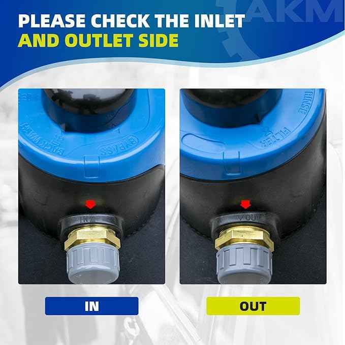 AKM Spotless Water System for car wash,Pre-Filled with DI Resin, DI Water System,Garden Hose Quick Connector, Deionized Water System for RV, Vehicles, Motorcycles, Bikes, Boats, (akmjs-BP-5L)
