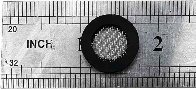 Voolan 3 Pack 3/4" Shower Head Gasket, Washer Filters Water Impurities, Creates A Seal to Prevent Leakage, for 1/2" Shower Head