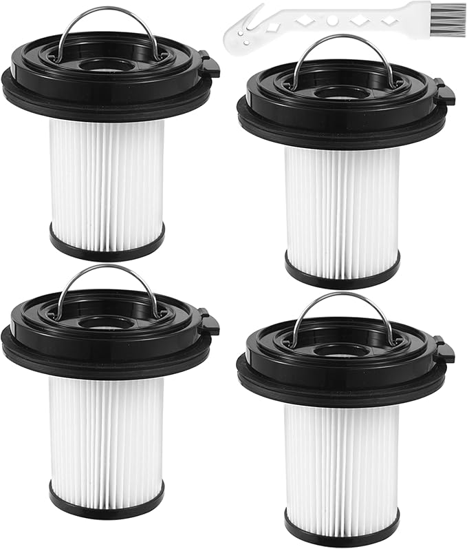4 PACK Cleanview XR Filter Replacement Compatible with Bissell Cleanview XR 200W/ Cleanview XR Pet 300W/ Powerlifter Turbo Cordless Stick Vacuum Cleaner 3789U, 3789X, 3789, 3797V, 3797W, 3797, 1638010 - AquaVibe