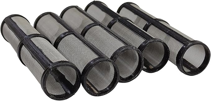 Cosmostar FP091-60M, 10 pcs of Airless Paint Sprayer Filter, 60 mesh, Compatible with Graco 246384 Filter, 390 395 490 495 595 Pump Manifold (FP091-60M)