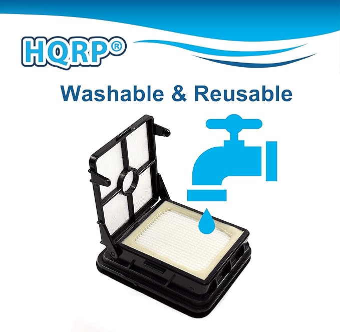HQRP 2-pack Filter compatible with Bissell 2328, 2305, 2305K, 2303, 2306A, 2306, 23062, 23068 CrossWave Pet Pro Multi-Surface Wet Dry Vac Vacuum Cleaners - AquaVibe