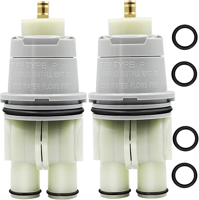 RP46074 Shower Valve Cartridge Assembly Compatible For Shower and Tub 13/14 Series Faucet, Single-handle Valve Cartridge Repair Assembly, Replacement Monitor,2
