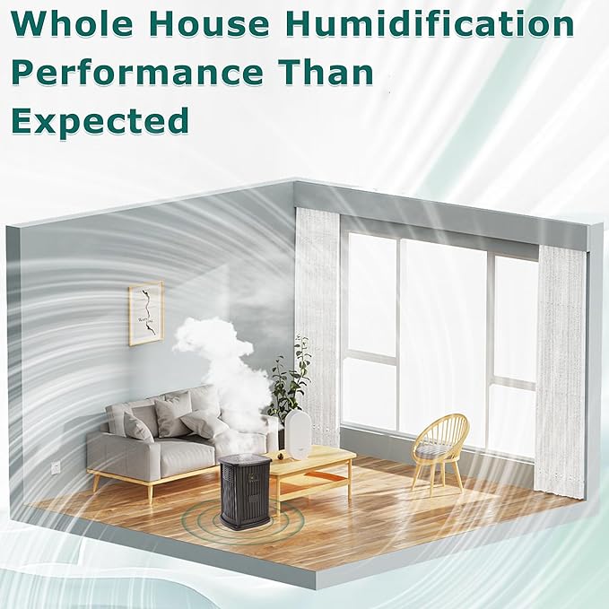 TOMOON 1043 Super Wick Humidifier Filter - Replacement for Essick Air Aircare 831000 EP9500 EP9800 836000HB and Spacesaver 800 8000 Series humidifier