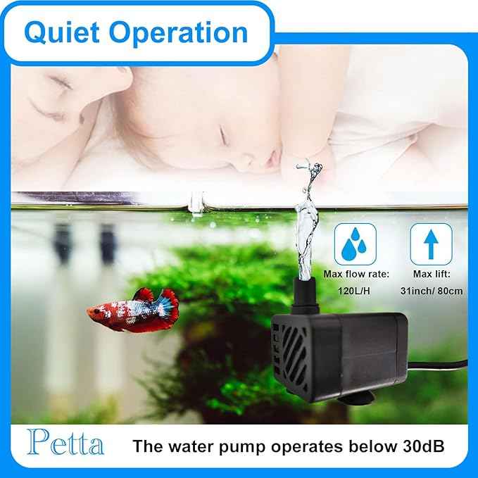 USB Cat Water Fountain,Automatic Pet Fountain with Acrylic Curved Outlet Tube,Dog Water Dispenser for Camping,Outdoors, Bowl NOT Included PC101-1
