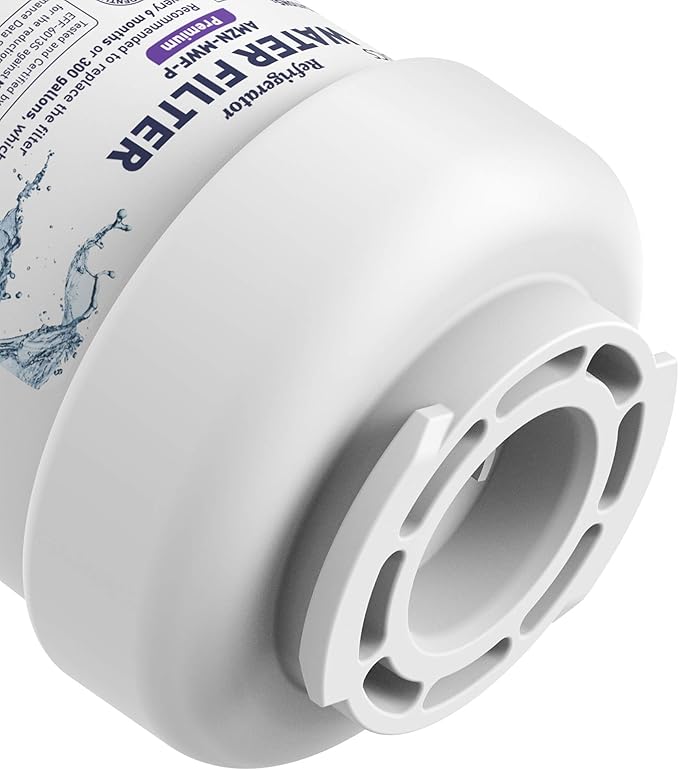 Amazon Basics Replacement Water Filter Cartridge Compatible with GE MWF Refrigerator, Pack of 2