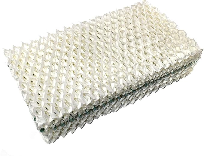 HQRP 4-pack Wick Filter compatible with Essick Air AIRCARE Horizon HD3120DCN 4.75-Gallon Console Evaporative Humidifier, Replacement for Essick Air HDC-411 HDC411 - AquaVibe