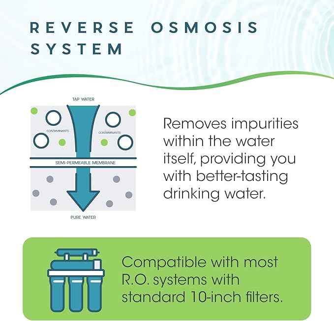 Ultima 4-Stage Water-Filter System with 50 GPD Reverse-Osmosis Membrane and FPT Connect Post Filter