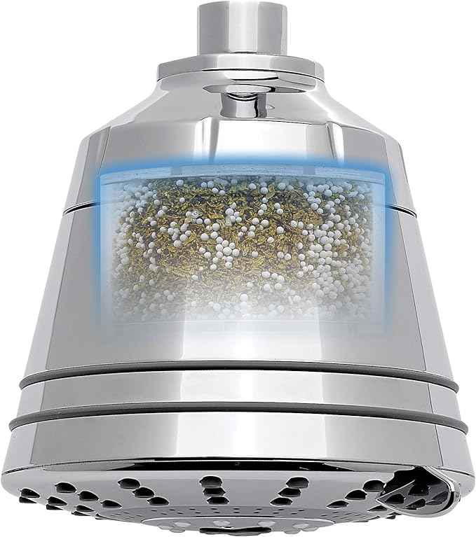Sprite Showers Pure 7-Setting Filtered 1.75GPM Showerhead in Chrome (AE7E-CM-R)
