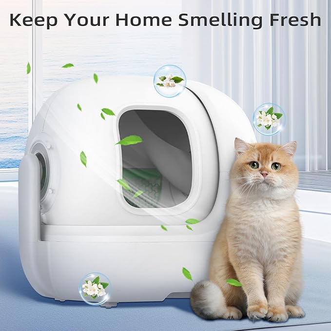 Smelling Fresh with N50-2.0 Odor Eliminator Exclusive for Pura Max Automatic Self-Cleaning Cat Litter Box - Cat Toilet Odor Control, Deodorant Aromatherapy Paste (3 Packs) - AquaVibe