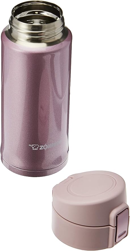 Zojirushi Stainless Mug, 12 Fluid Ounce, Lavender Pink