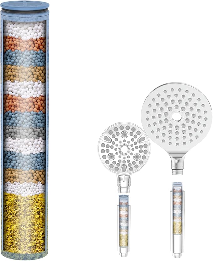 MakeFit Shower Head Filter Replacement Cartridge for SSJ781/DSSJ781/ DSSJ781-01 MakeFit Filtered Handheld Shower Head (1-PACK)