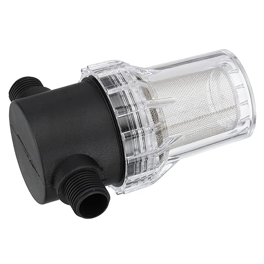 PATIKIL 1/2 Inch Male in-Line Strainer with 40 Mesh Stainless Steel Filter Screen Water Pump Filter for Garden Irrigation Pressure Washer Inlet - AquaVibe