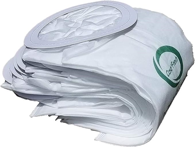 10 PK HEPA ProTeam 100331 Replacement. Compatible with 10 QT Backpack Coachvac, Super Coachvac, Megavac - AquaVibe
