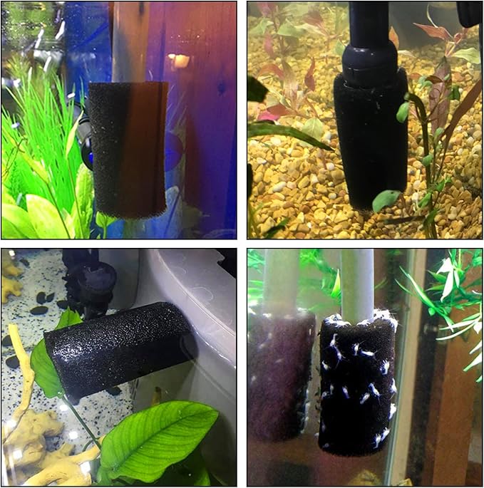 4PCS Aquarium Pre-Filter Foam Sponge Roll Large - Intake Filter Sponge for Aquarium Fish Tank
