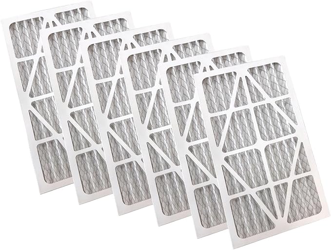 Nispira 1044 3415AF5 5-Micron MERV 11 Outer Air Filter Replacement for WEN 1044 CFM 1270 Air Filtration Systems 11.5 x 23.6 Inches, 6 Packs
