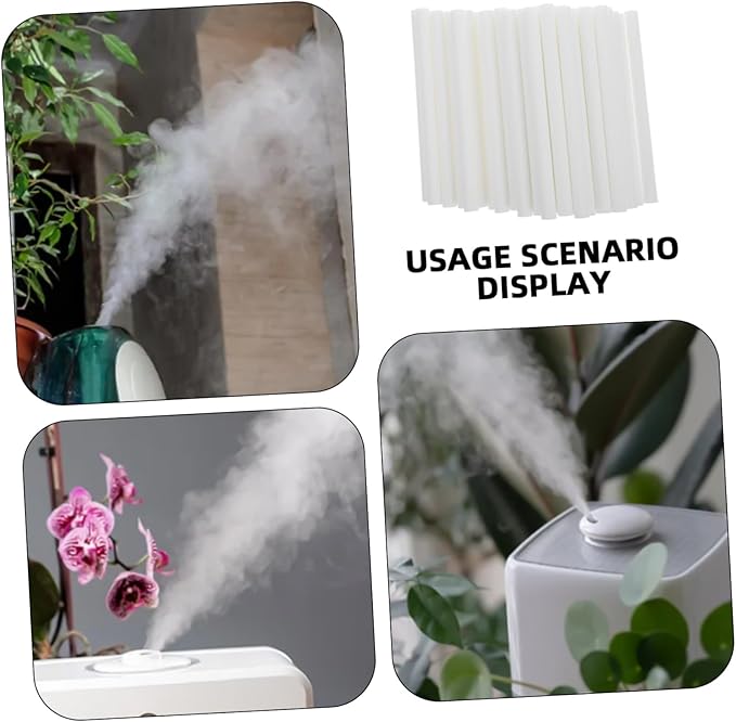 50pcs Filter Cotton Core for Oil Diffuser Essential Oils Humidifier Replacement Net Car Humidifier Diffuser Sticks - AquaVibe