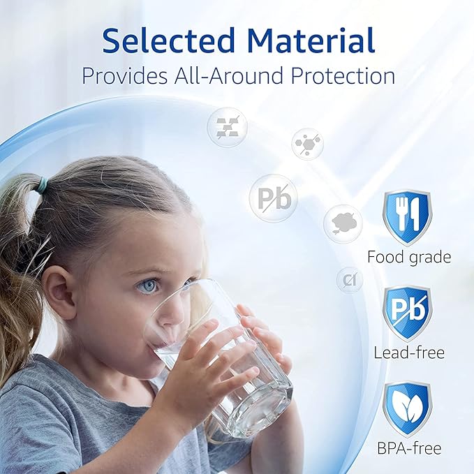 Waterspecialist LT1000PC ADQ747935 Replacement for LG® LT1000P®, LT1000PCS, LFXC24796S, LMXS28626S, LFXS26973S, ADQ74793501, ADQ74793502, 46-9980, 9980 Refrigerator Water Filter, Pack of 3