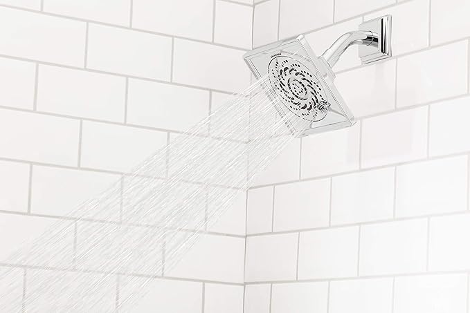 Speakman S-5002-E175 Rainier Exhilaration High Pressure Fixed Shower Head, 1.75 GPM, Polished Chrome