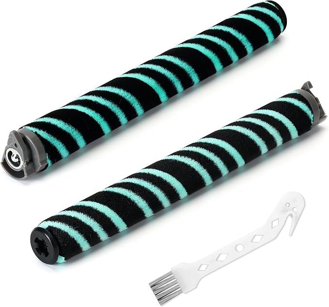 AZ4000 AZ4002 AZ3901 Soft Brush Roller Replacement Parts Compatible with Shark POWERDETECT Upright Vacuum Cleaner, 2 Brushroll, 1 Cleaning Brush, 468FP4000 - AquaVibe
