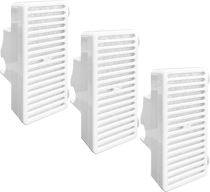 Pioneer Pet 3 Pack of T-Shaped Filter for Food, Water and Serene Fountain