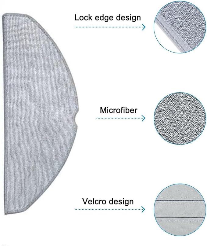 Vacuum Accessories for iRobot Roomba Combo Essential Robot Y0140/Y01420 Cleaner-14PCS(1 Roller Brush+4 Hepa Filters+4 Side Brush+4 Mop Pads+1 Cleaning Tool) - AquaVibe