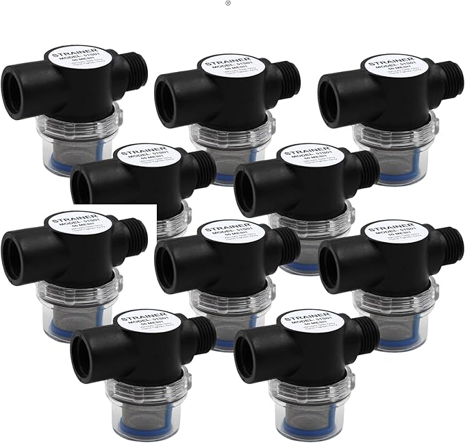 SEAFLO 51S01 Strainer - 1/2" NPSM Inlet/Outlet (10-Pack)
