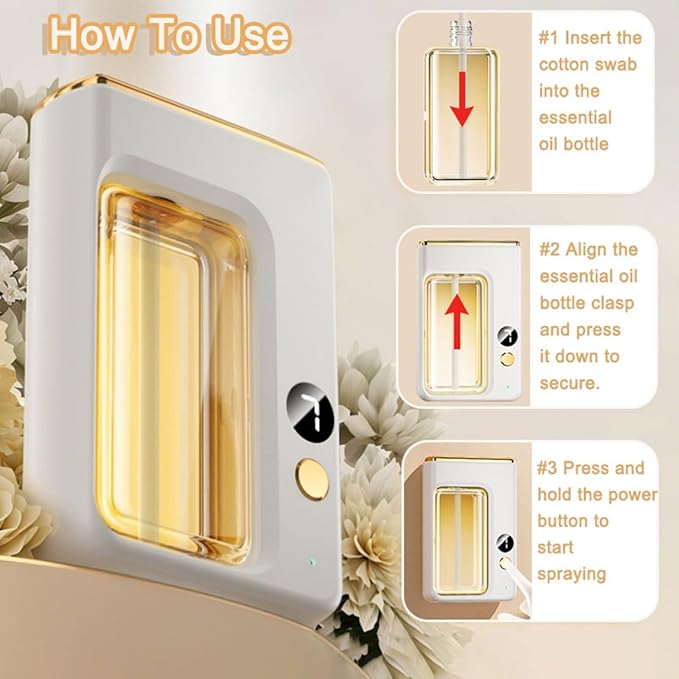 Aromatherapy Essential Oil Diffusers Machine for Home 7 Modes Digital Display USB Air Freshener Humidifier For Bedroom Home Car deodorant Decor