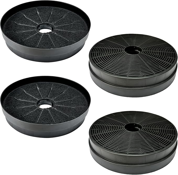 Charcoal Filters Replacement for Hauslane Range Hood Models, Fit CIARRA Range Hood Models CAS75308, CAS75502, CAS75206P, CAS75206, CAS75302, CAB75206P, Part# CACF003, CFI011, CFK1-RS, CFK1-TM