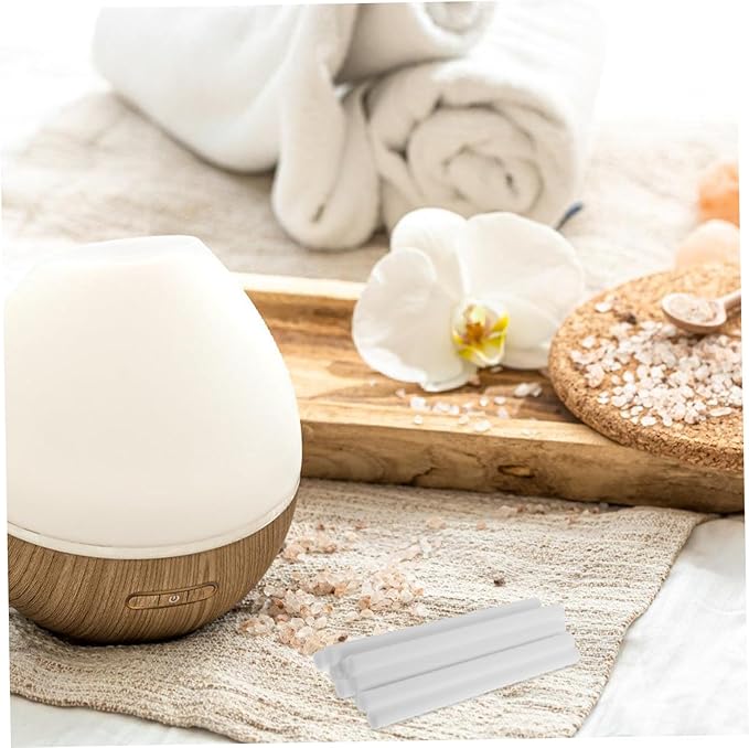 Happyyami 20pcs Absorbent Cotton Replacement Sticks for Mini Humidifier Efficient Aroma Diffuser Wicks Super Absorbent Cotton Core Refills for Enhanced Fragrance Release - AquaVibe
