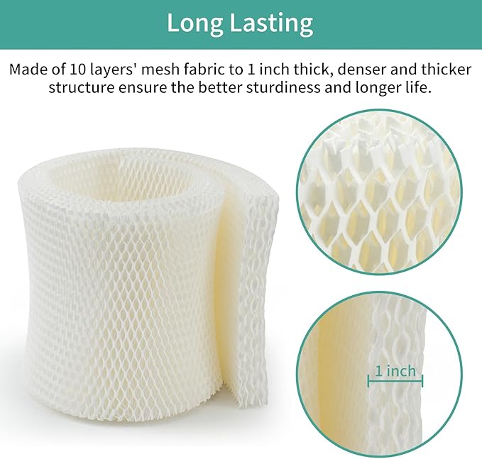 MAF1 Humidifier Filter Compatible with Aircare MA1201, MA0950, MA1200, Kenmore 14906,32-14906, 42-14906, Replace Aircare MA1201 Filter, Kenmore Humidifier Filters 14906, 4 Packs