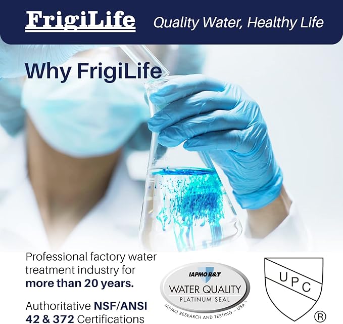 Refrigerator Water Filter Compatible with Frigidaire EPTWFU01, EWF02, Pure Source Ultra II, 1PACK
