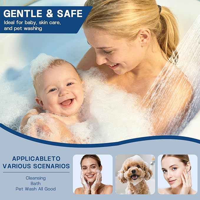 2-Pack, Compatible with AquaBliss SF400 & SF500 Heavy Duty Replacement Cartridge, Multi-Stage Shower Filter for Hair & Skin, Reduces Chlorine, Rust, Sediment, Easy 1-Min Install