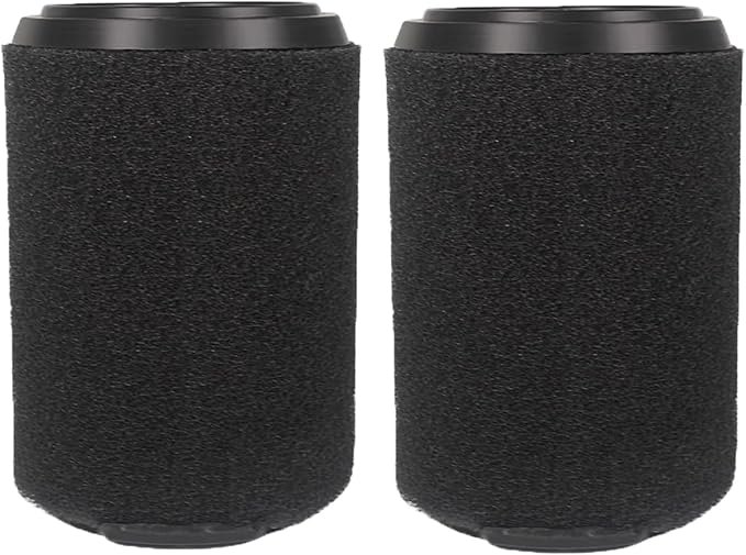 2-Pack VF7000 Filter for Ridgid Shop Vac 5-20 Gallon and Husky 6-9 Gallon Wet/Dry Vacuums, Foam Vacuum Filter Replacement for Wet Applications Only - AquaVibe