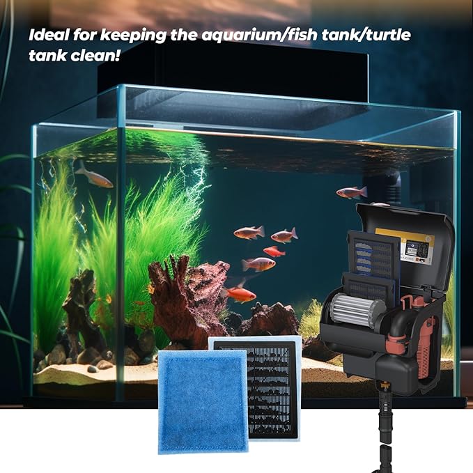 ANTOBLE 12 Pack Rite-Size C Filter Cartridges Fish Tank Aquarium Filters Compatible with Marineland Penguin 200 350 PRO 275 375 Bio-Wheel Power Filters - AquaVibe