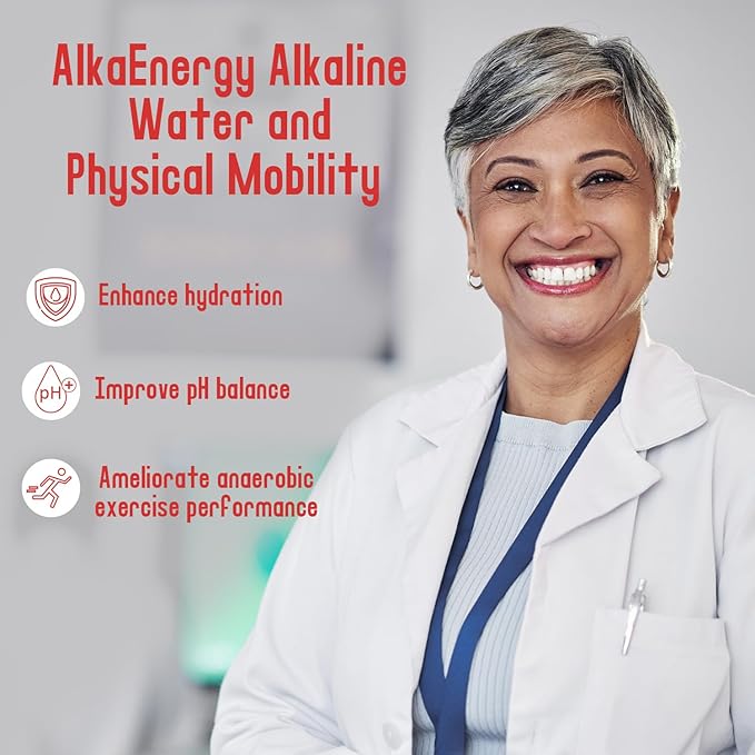 AlkaEnergy 3-Pack Alkaline Water Filter Pouches|pH 9.5, Boosts Water pH, Adds Essential Minerals for Hydration & Wellness| for Bottles & Jugs (50g/pack)