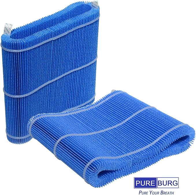 PUREBURG Replacement Wick Filter Compatible with BLUEAIR DH3i 2-in-1 Purify + Humidify Humidifier & Air Purifier, 2-Pack - AquaVibe